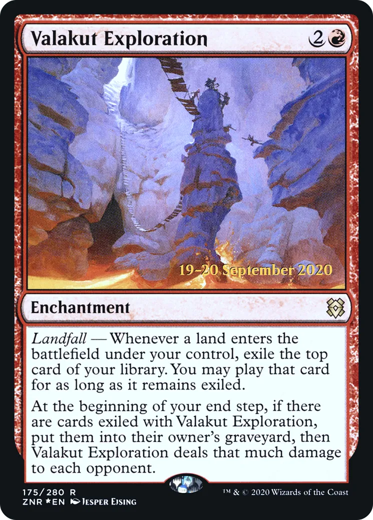 Valakut Exploration — Zendikar Rising Promos — Magic: The Gathering