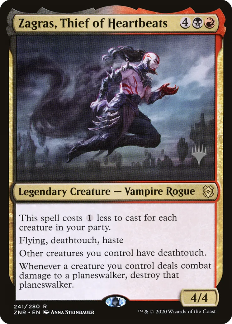 Zagras, voleur de pulsations — Zendikar Rising Promos — Magic: The Gathering