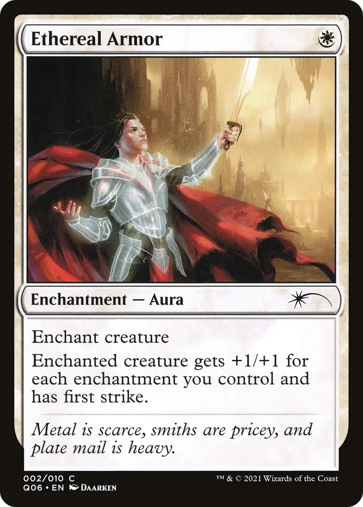 Ethereal Armor — Pioneer Challenger Decks 2021 — Magic: The Gathering