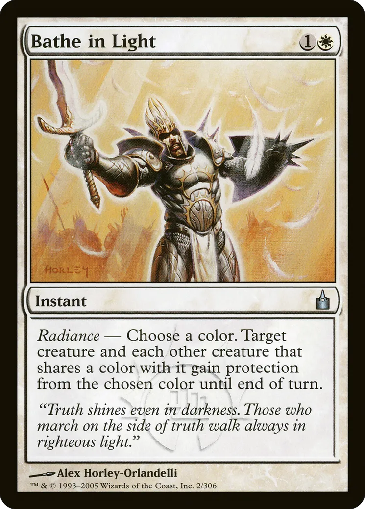Bathe in Light — Ravnica: City of Guilds — Magic: The Gathering