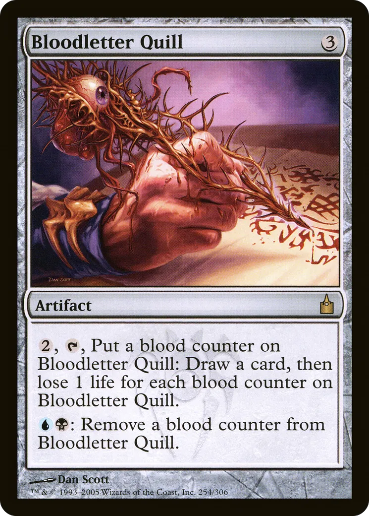 Bloodletter Quill — Ravnica: City of Guilds — Magic: The Gathering