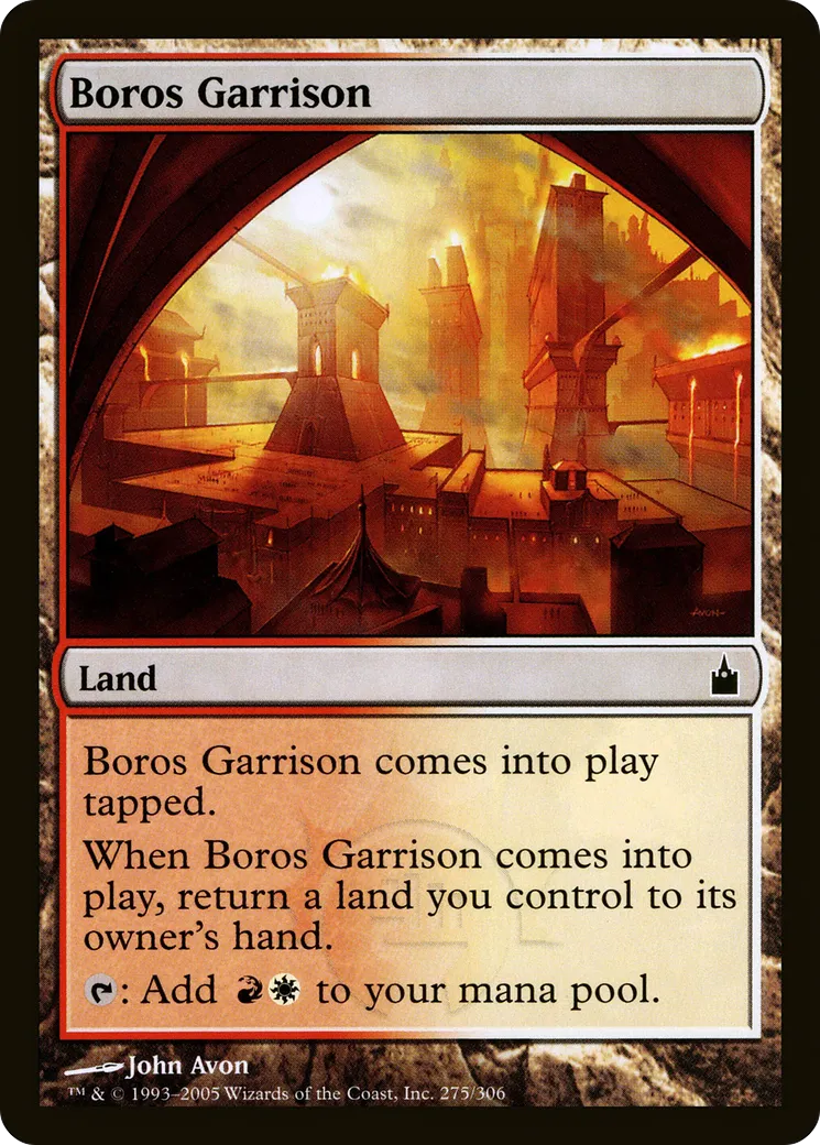 Garnison de Boros — Ravnica: City of Guilds — Magic: The Gathering