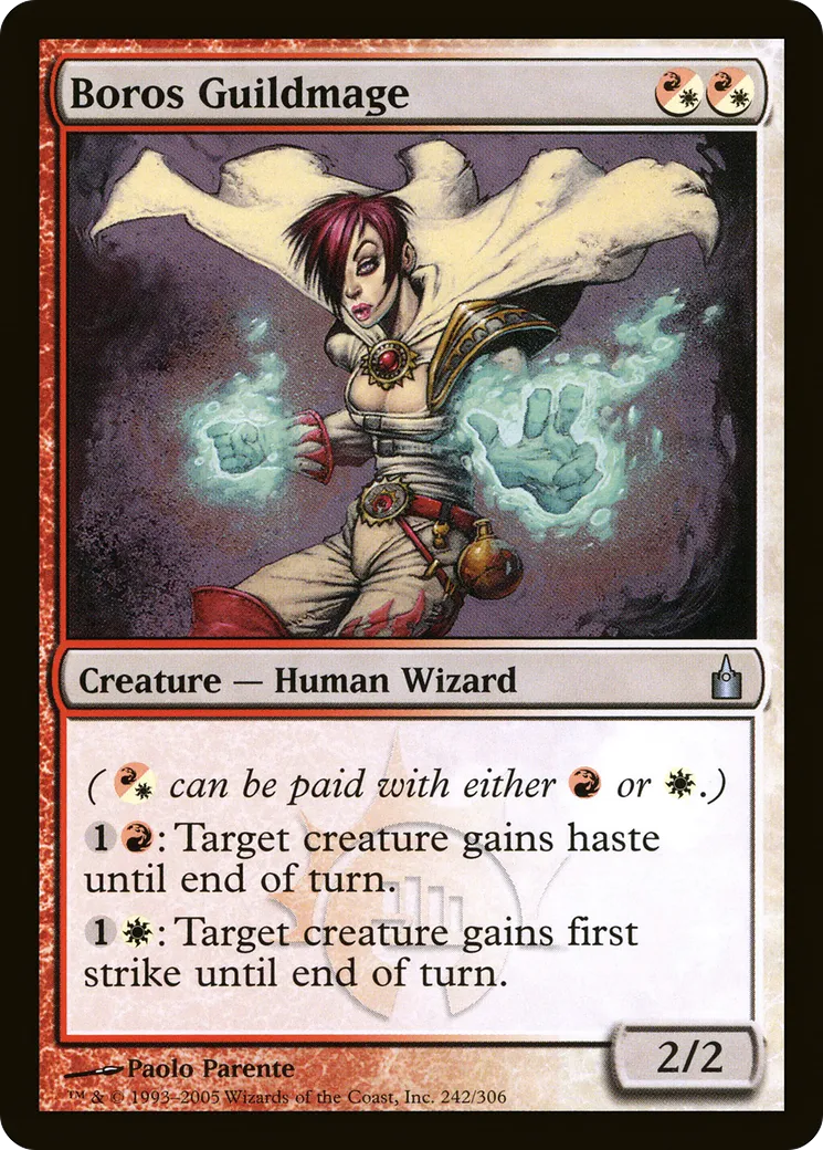 Boros Guildmage from Ravnica: City of Guilds - Magic: The Gathering