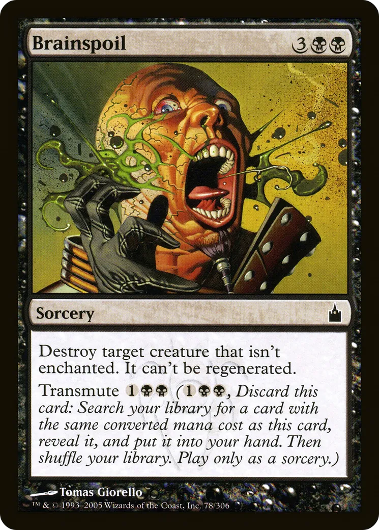 Brainspoil — Ravnica: City of Guilds — Magic: The Gathering