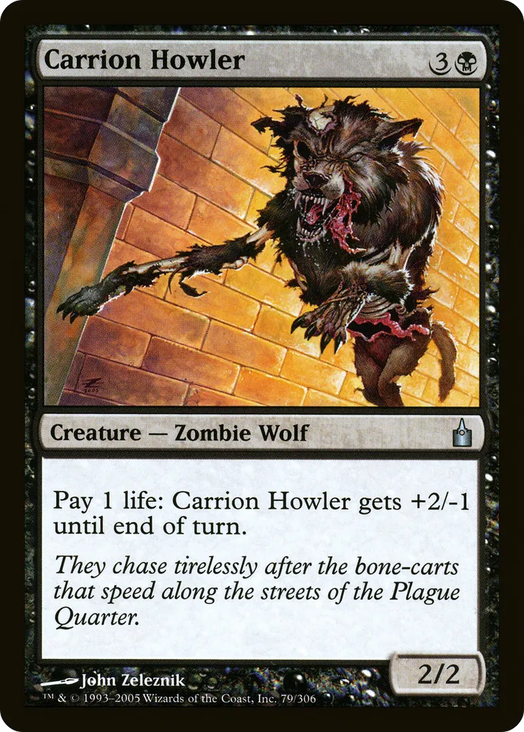 Carrion Howler — Ravnica: City of Guilds — Magic: The Gathering