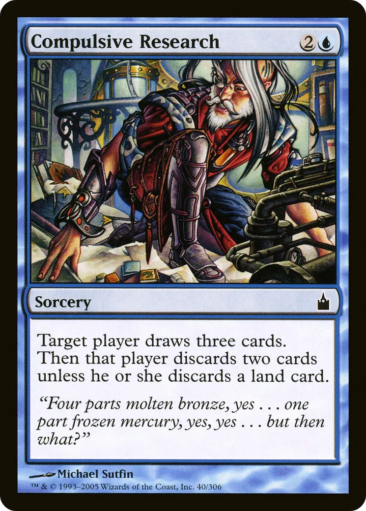 Compulsive Research — Ravnica: City of Guilds — Magic: The Gathering