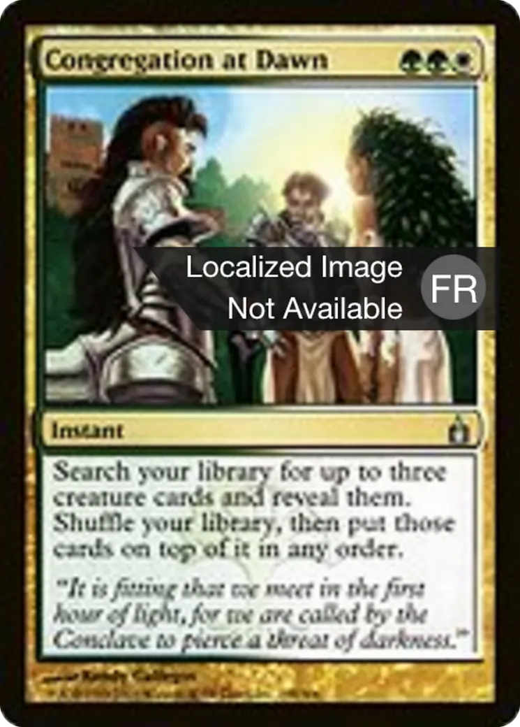 Assemblée à l'aube — Ravnica: City of Guilds — Magic: The Gathering
