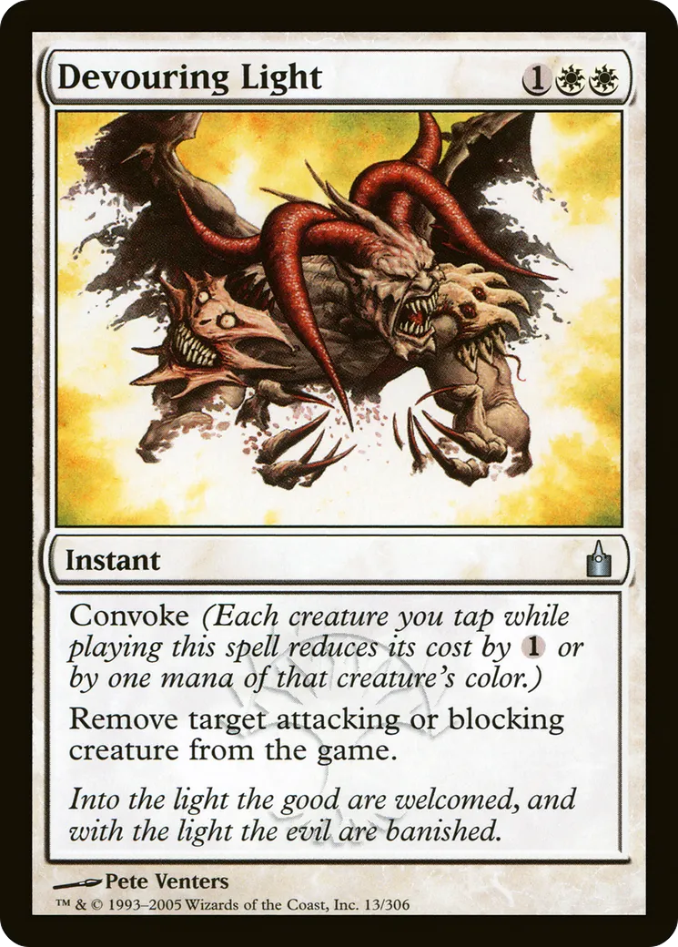 Devouring Light — Ravnica: City of Guilds — Magic: The Gathering