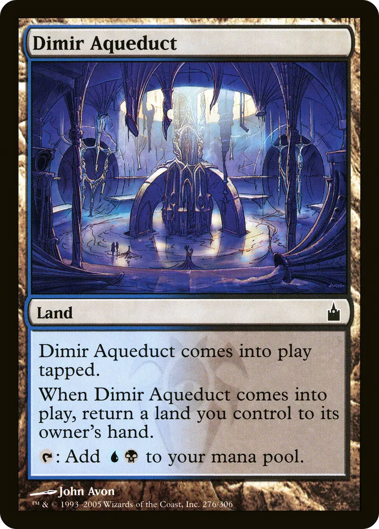 Aqueduc de Dimir — Ravnica: City of Guilds — Magic: The Gathering
