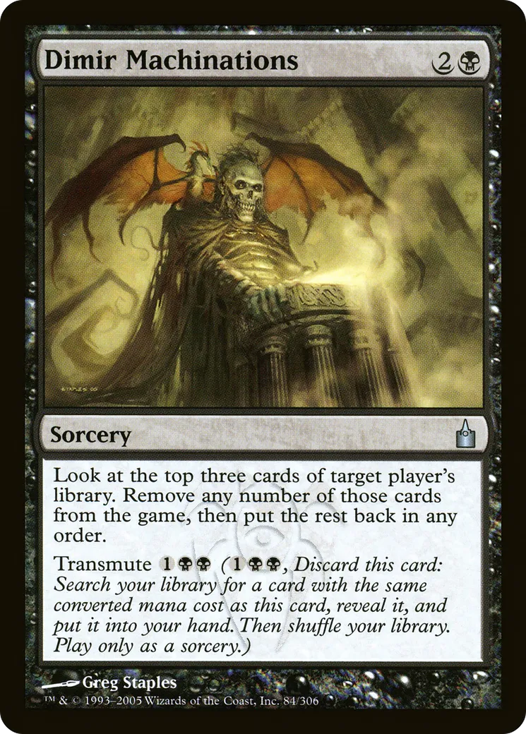Dimir Machinations — Ravnica: City of Guilds — Magic: The Gathering