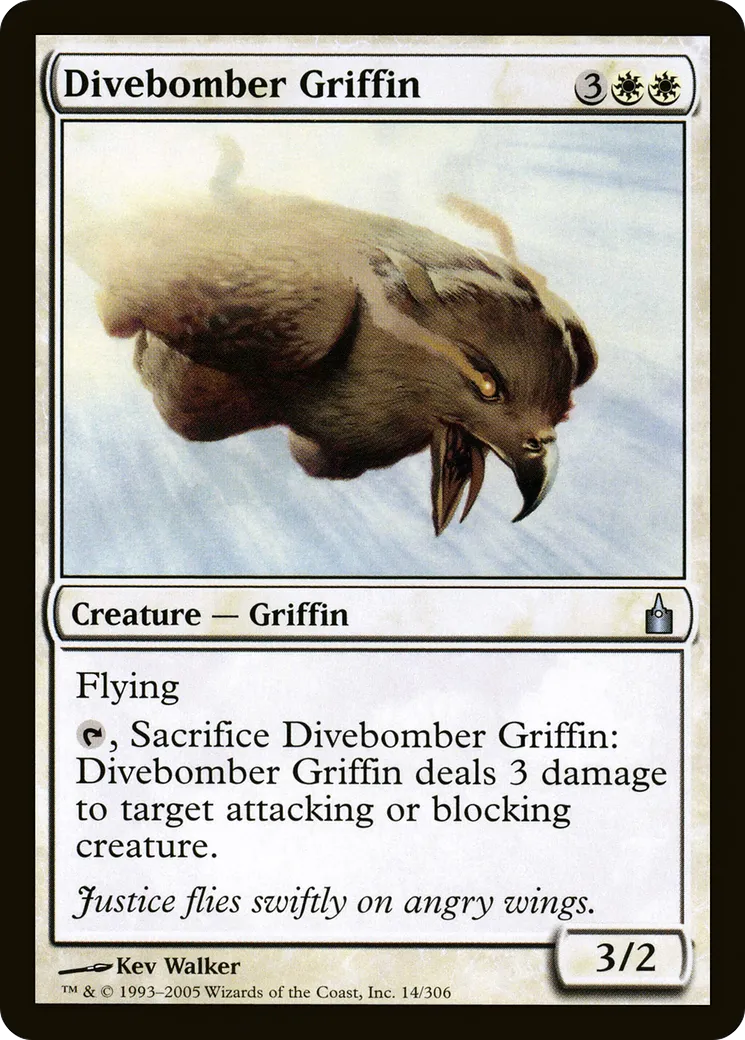 Divebomber Griffin — Ravnica: City of Guilds — Magic: The Gathering