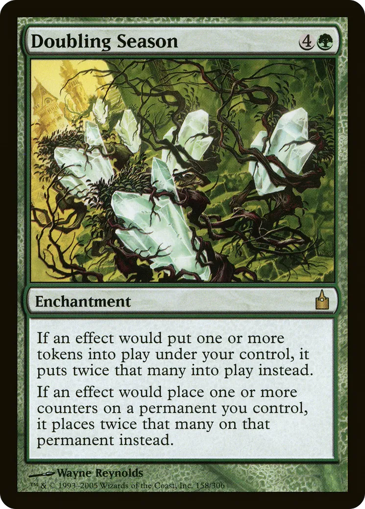 Doubling Season — Ravnica: City of Guilds — Magic: The Gathering