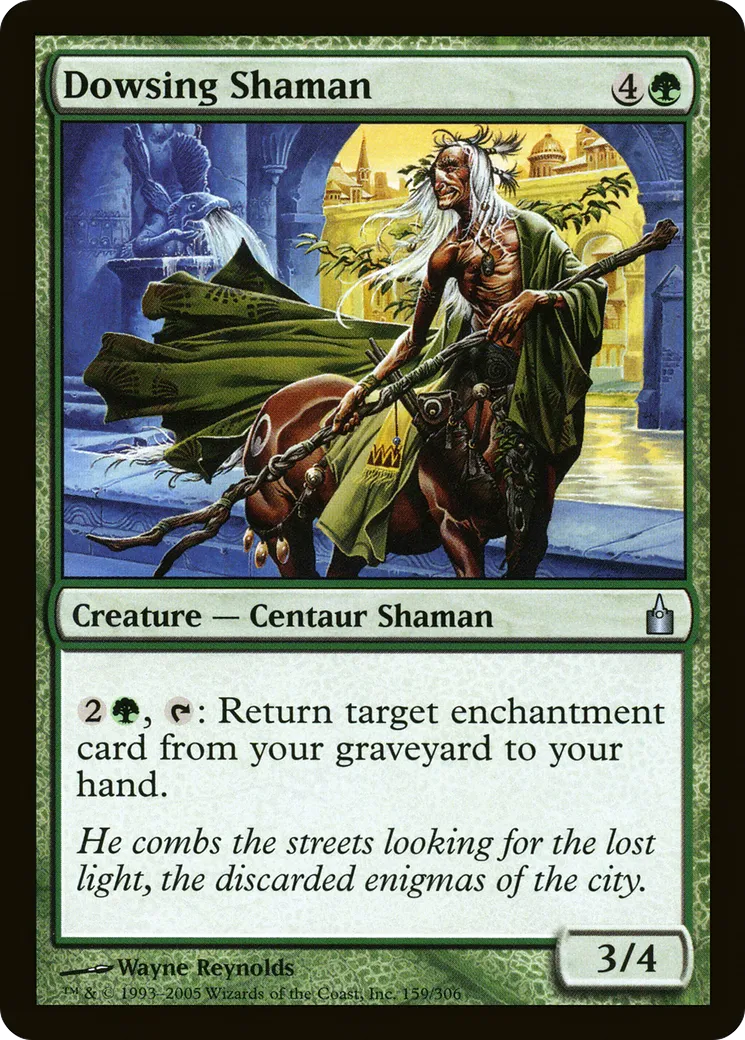 Dowsing Shaman — Ravnica: City of Guilds — Magic: The Gathering