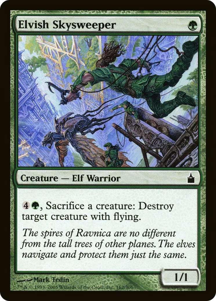 Elvish Skysweeper — Ravnica: City of Guilds — Magic: The Gathering