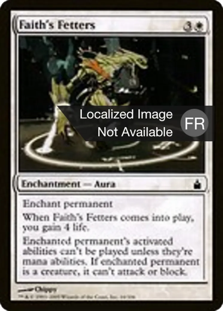 Fers de la foi — Ravnica: City of Guilds — Magic: The Gathering