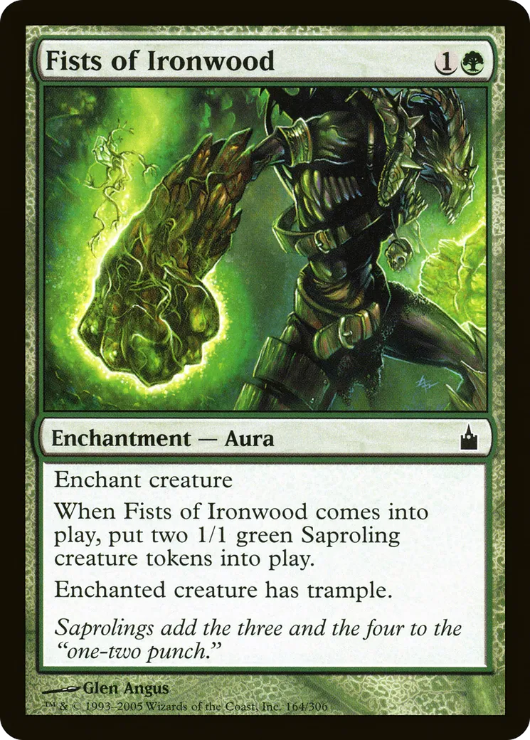 Fists of Ironwood — Ravnica: City of Guilds — Magic: The Gathering