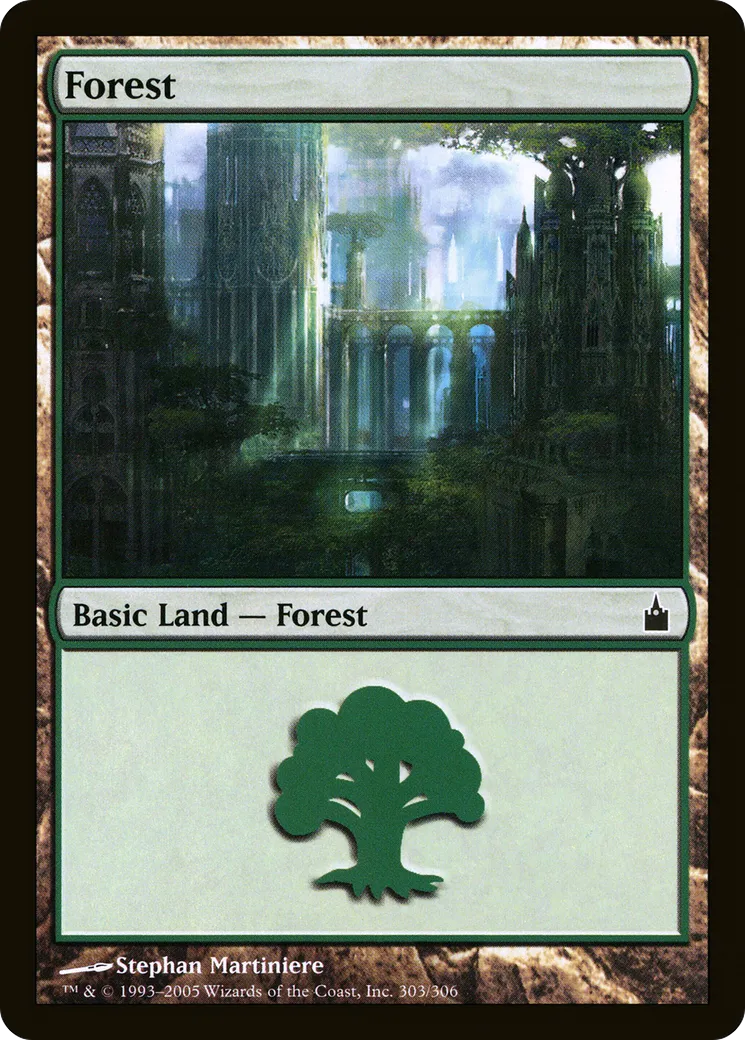 Forest — Ravnica: City of Guilds — Magic: The Gathering