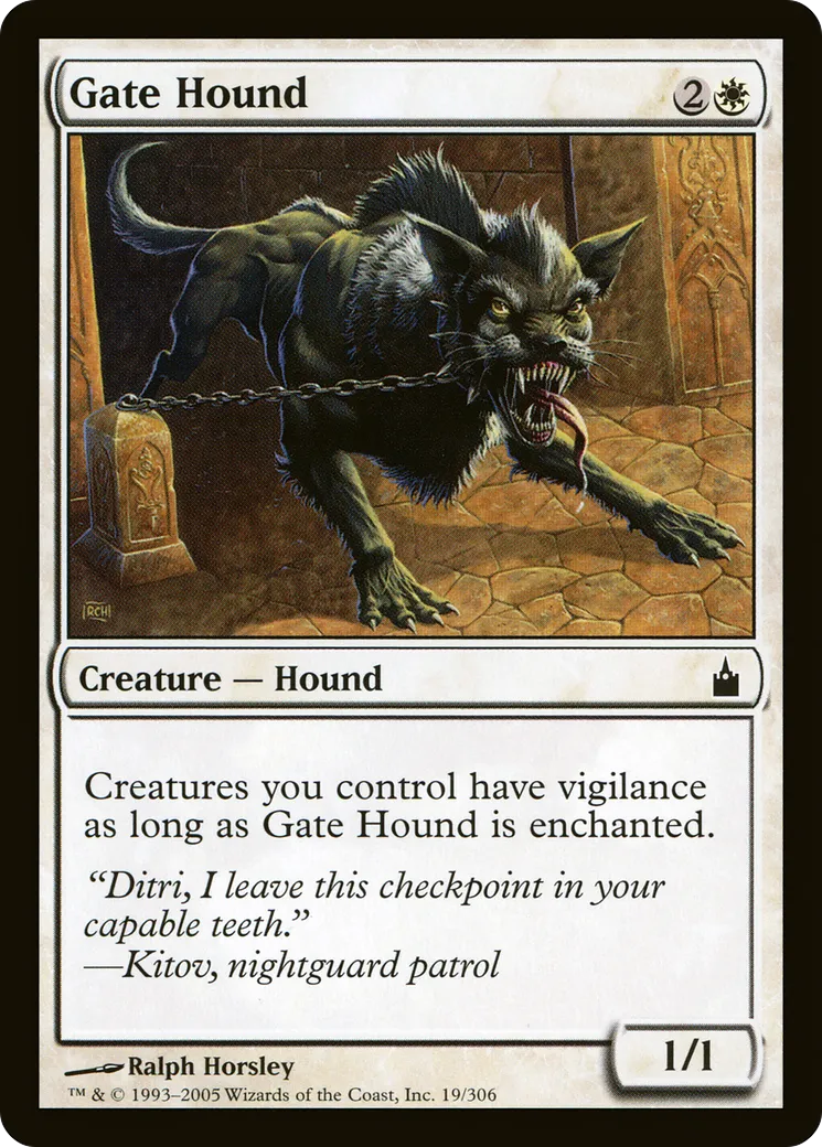 Gate Hound — Ravnica: City of Guilds — Magic: The Gathering