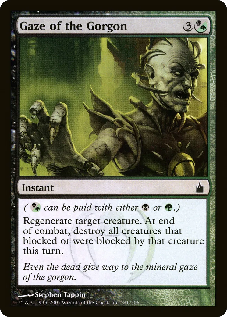 Gaze of the Gorgon — Ravnica: City of Guilds — Magic: The Gathering