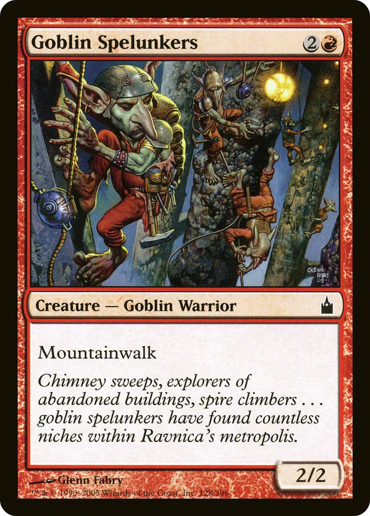 Goblin Spelunkers — Ravnica: City of Guilds — Magic: The Gathering