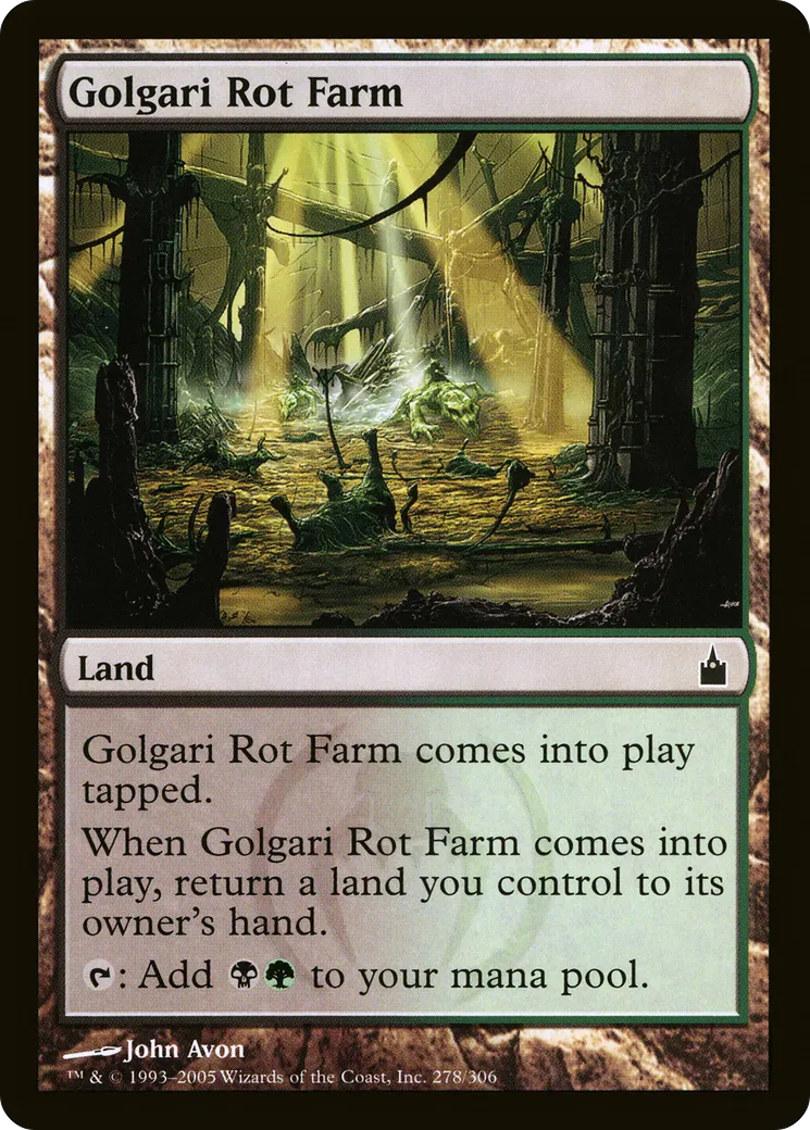 Golgari Rot Farm — Ravnica: City of Guilds — Magic: The Gathering