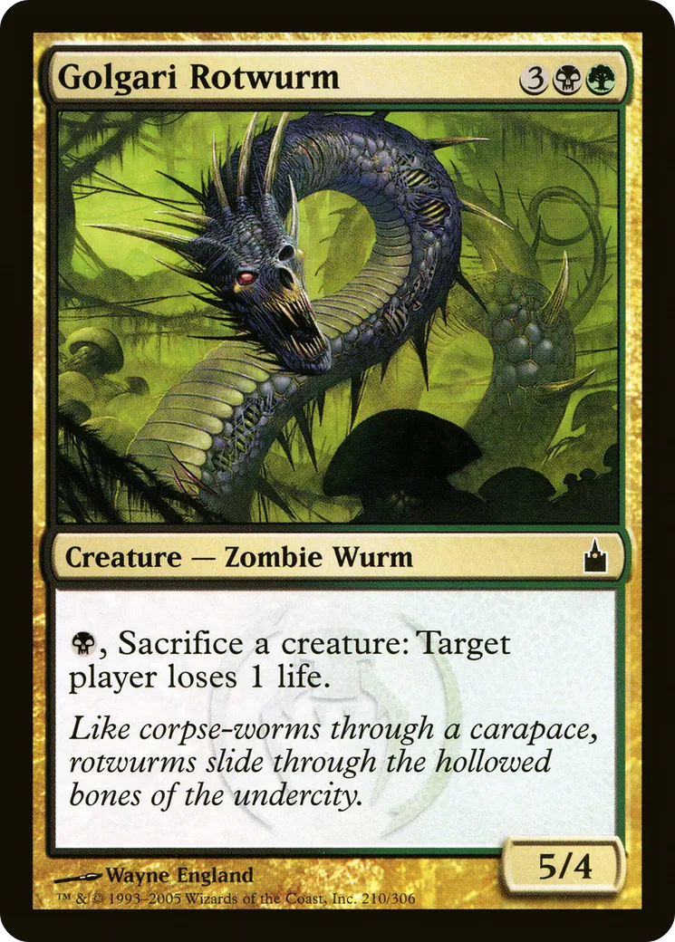 Ganguivre golgari — Ravnica: City of Guilds — Magic: The Gathering