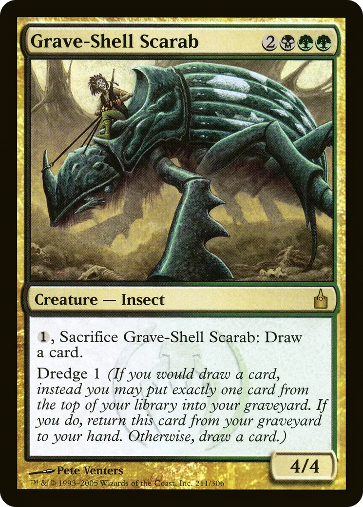 Grave-Shell Scarab — Ravnica: City of Guilds — Magic: The Gathering
