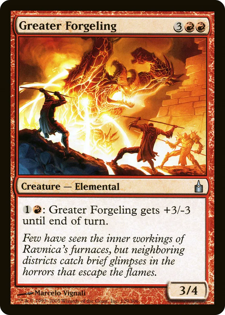 Greater Forgeling — Ravnica: City of Guilds — Magic: The Gathering