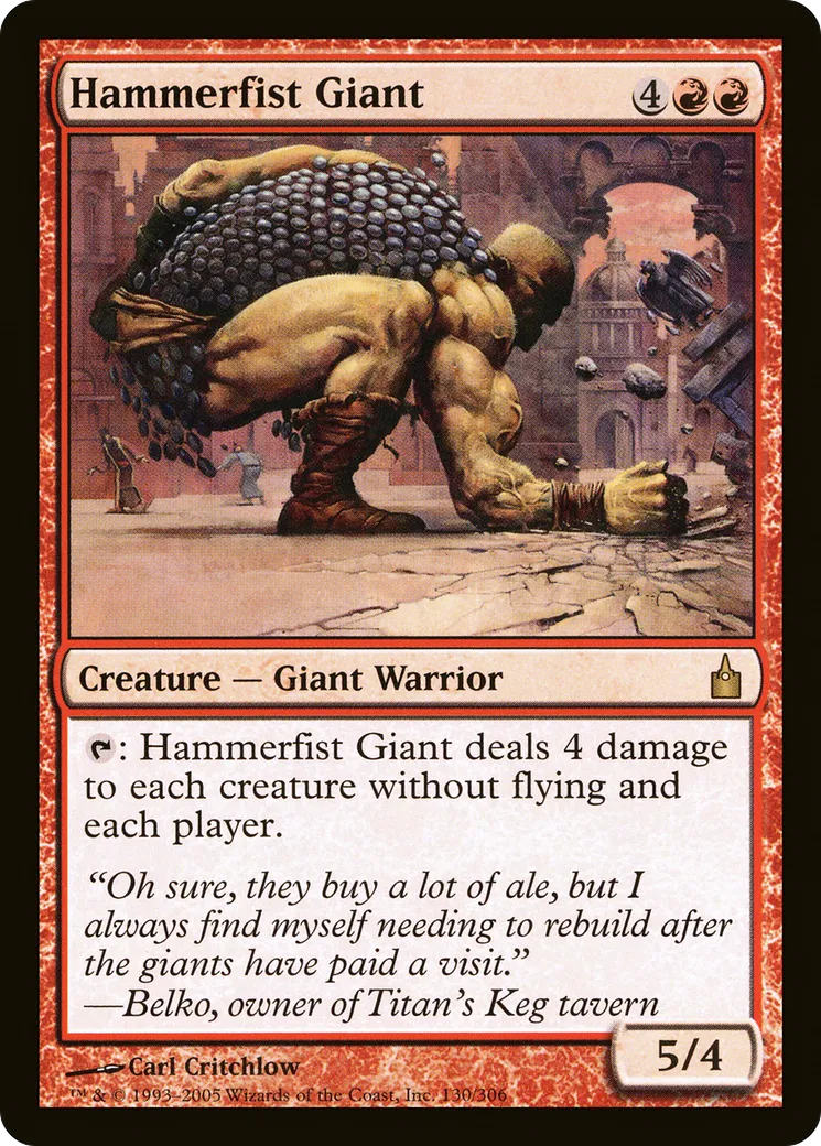 Géant martèlepoing — Ravnica: City of Guilds — Magic: The Gathering