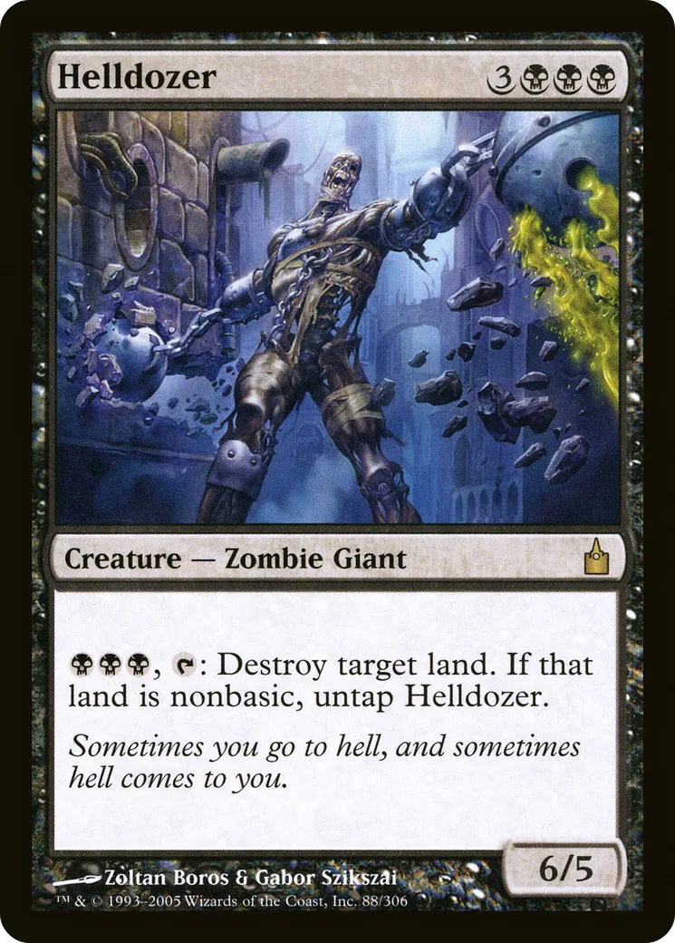 Helldozer — Ravnica: City of Guilds — Magic: The Gathering