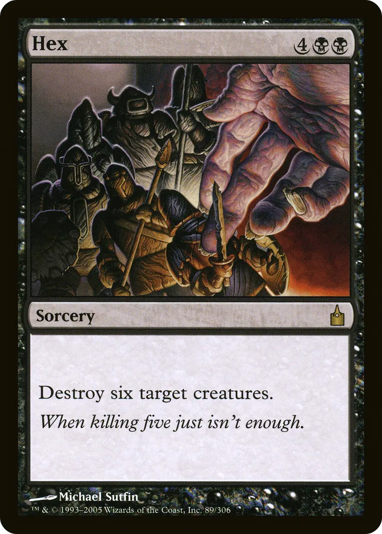 Hex — Ravnica: City of Guilds — Magic: The Gathering