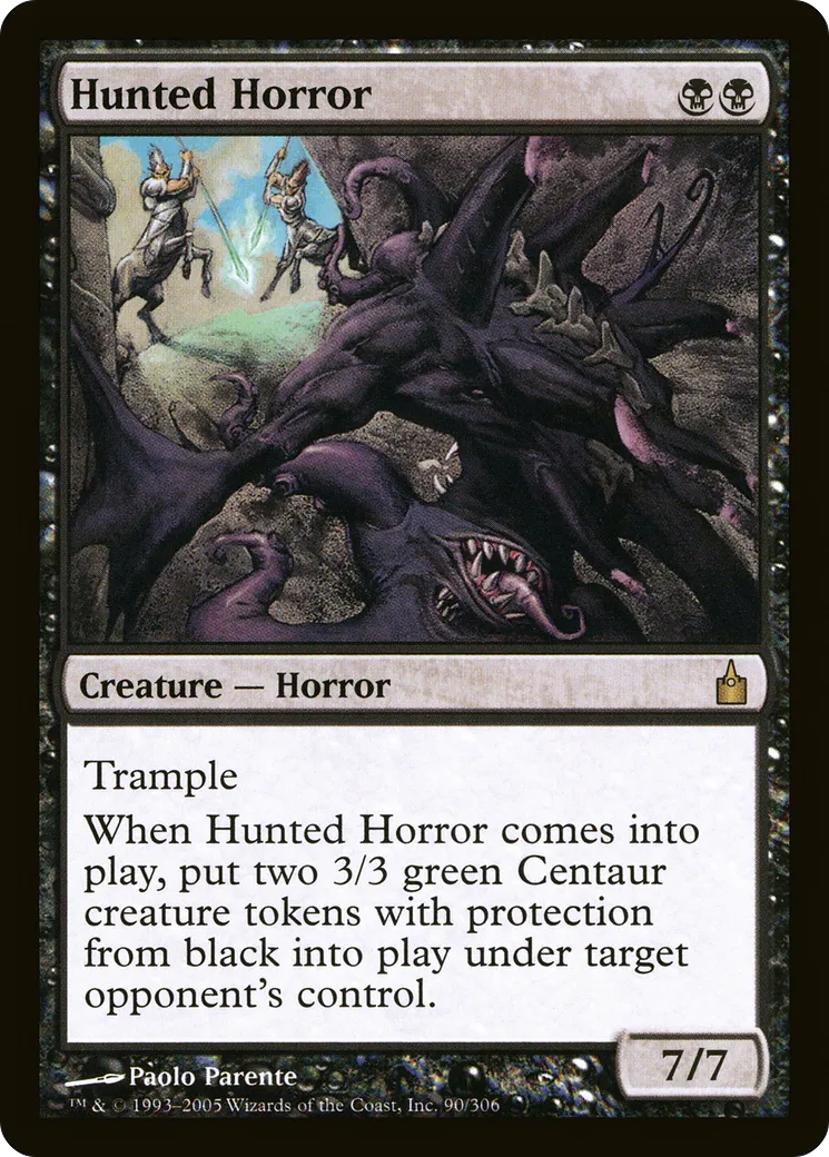 Hunted Horror — Ravnica: City of Guilds — Magic: The Gathering