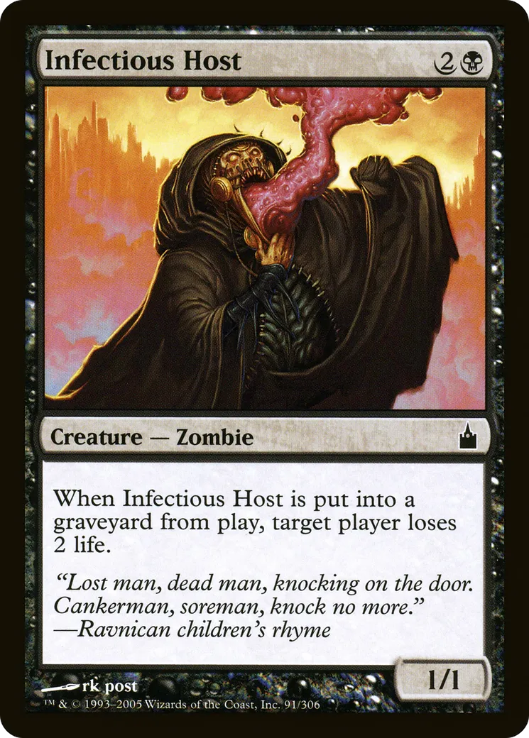 Hôte infectieux — Ravnica: City of Guilds — Magic: The Gathering