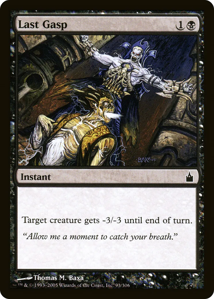 Last Gasp — Ravnica: City of Guilds — Magic: The Gathering