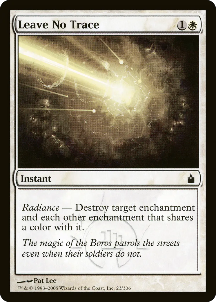 Leave No Trace — Ravnica: City of Guilds — Magic: The Gathering