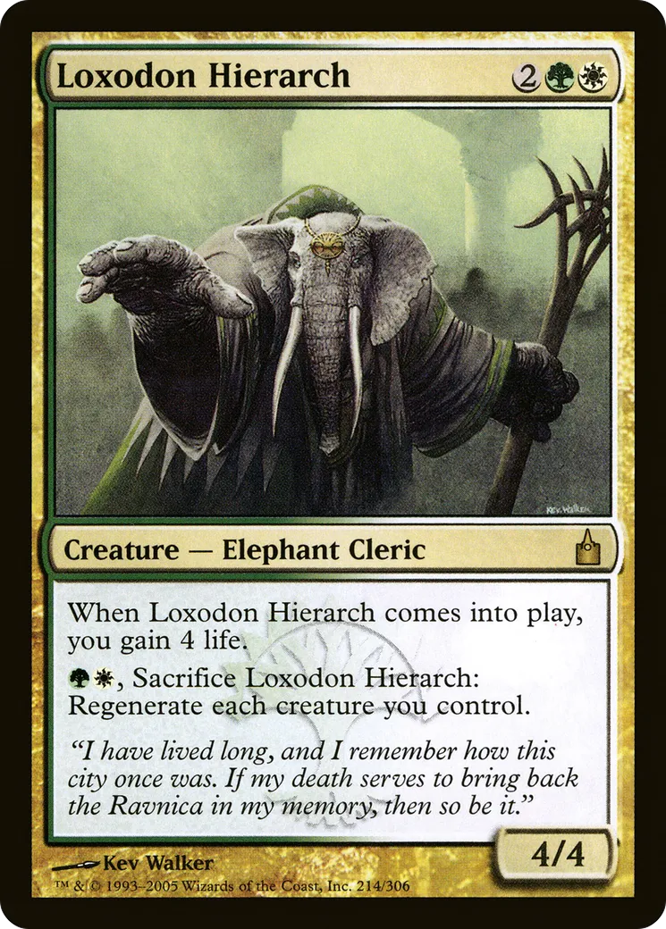 Hiérarche loxodon — Ravnica: City of Guilds — Magic: The Gathering