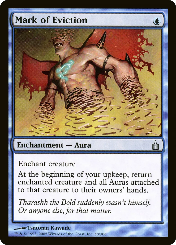 Mark of Eviction — Ravnica: City of Guilds — Magic: The Gathering