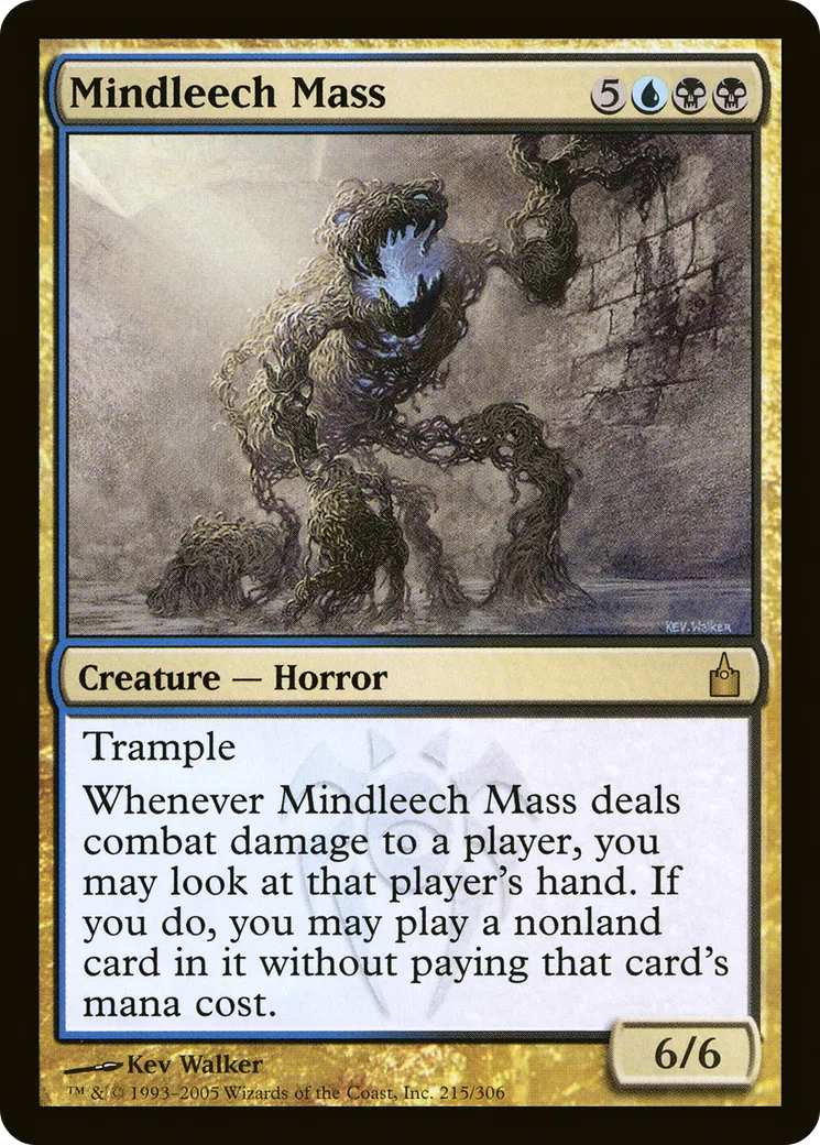 Mindleech Mass — Ravnica: City of Guilds — Magic: The Gathering