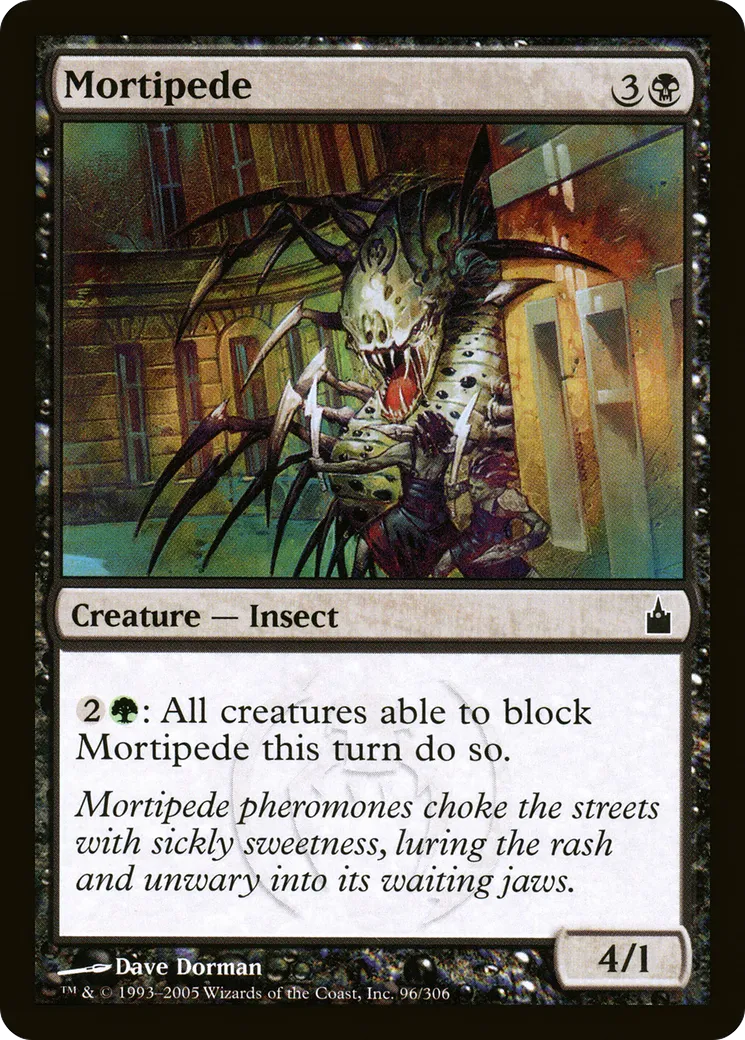 Mortipède — Ravnica: City of Guilds — Magic: The Gathering