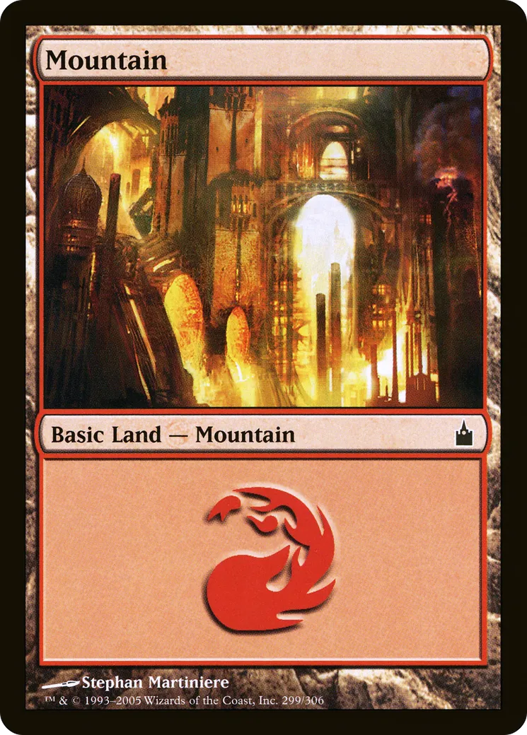 Mountain — Ravnica: City of Guilds — Magic: The Gathering