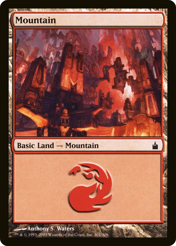 Mountain — Ravnica: City of Guilds — Magic: The Gathering