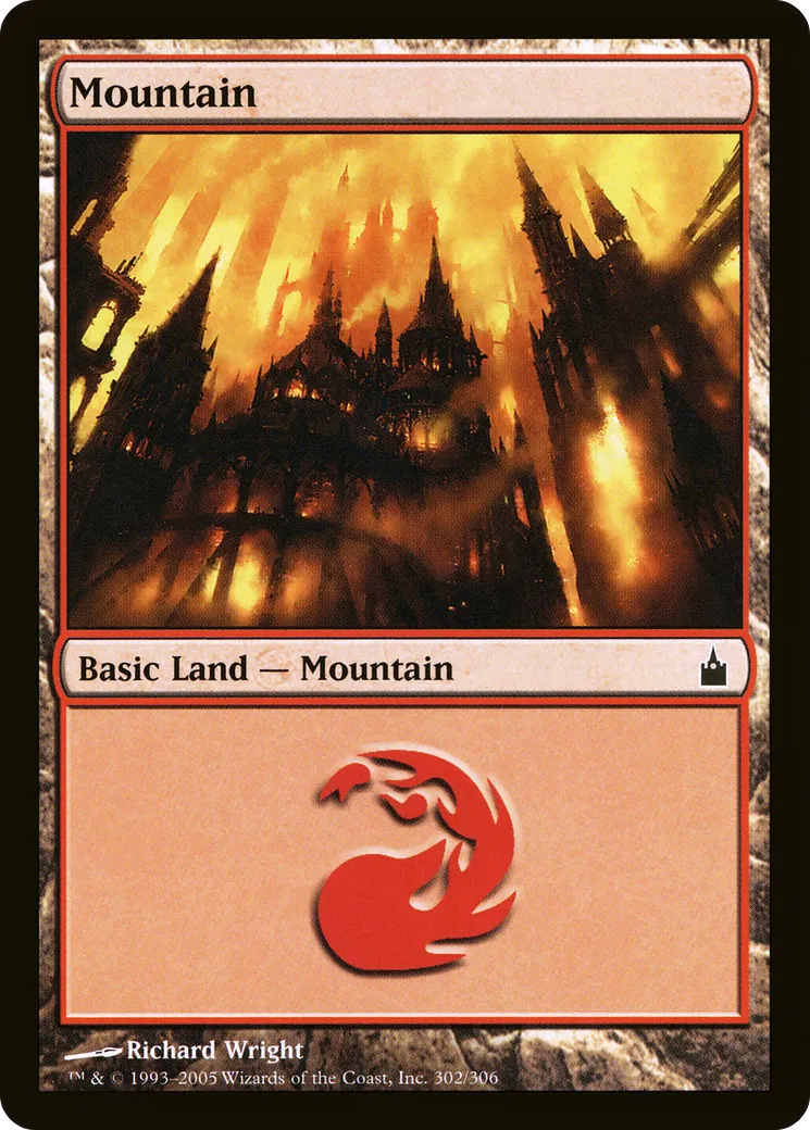 Mountain — Ravnica: City of Guilds — Magic: The Gathering