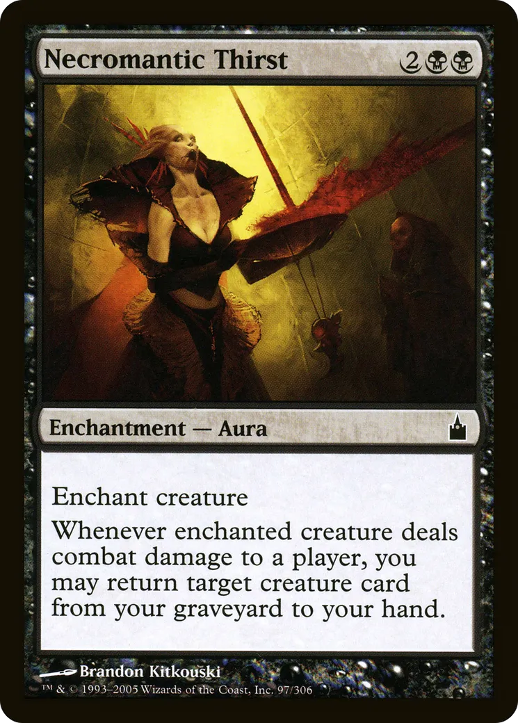Necromantic Thirst — Ravnica: City of Guilds — Magic: The Gathering