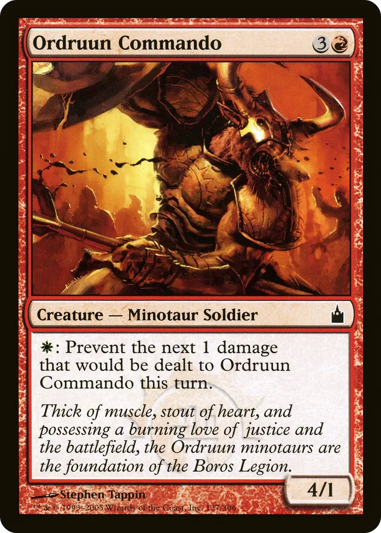 Ordruun Commando — Ravnica: City of Guilds — Magic: The Gathering