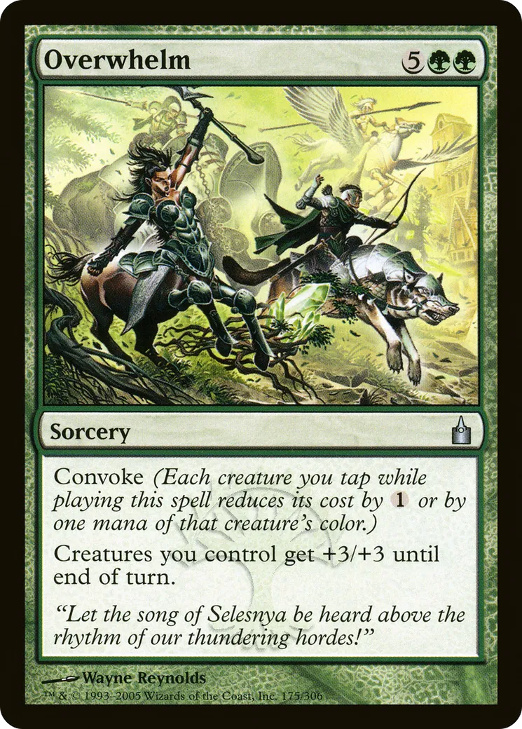 Débordement — Ravnica: City of Guilds — Magic: The Gathering