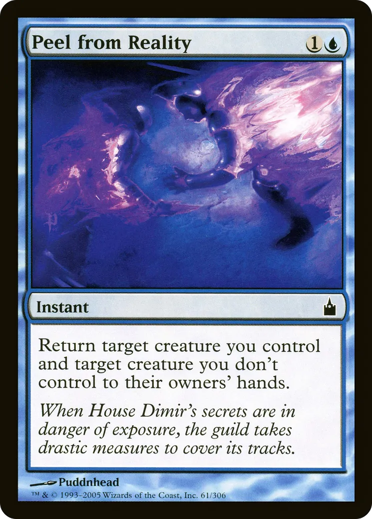 Peel from Reality — Ravnica: City of Guilds — Magic: The Gathering