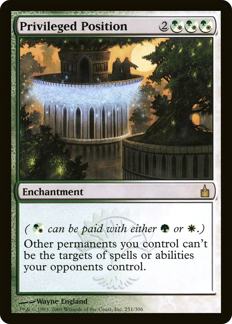Position privilégiée — Ravnica: City of Guilds — Magic: The Gathering