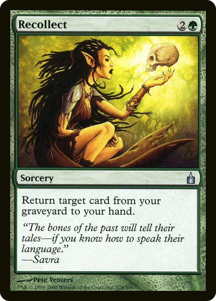 Recollect — Ravnica: City of Guilds — Magic: The Gathering