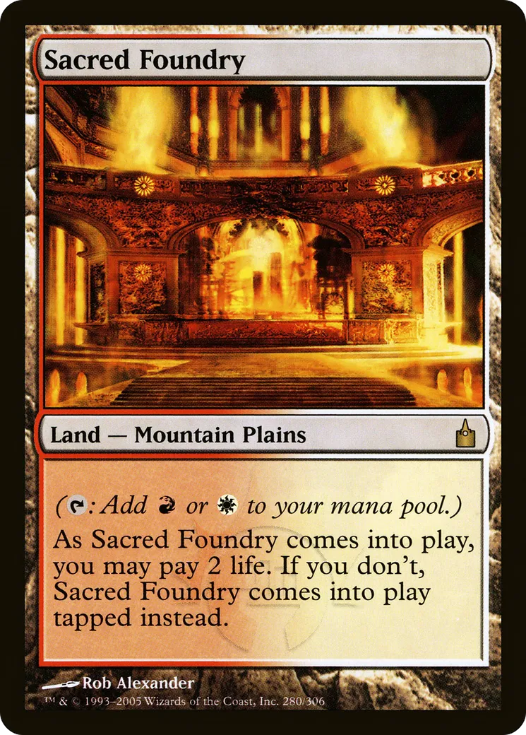 Fonderie sacrée — Ravnica: City of Guilds — Magic: The Gathering