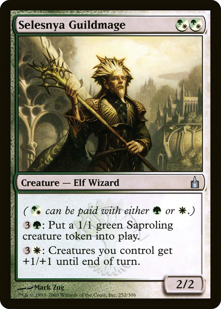 Ghildmage de Selesnya — Ravnica: City of Guilds — Magic: The Gathering